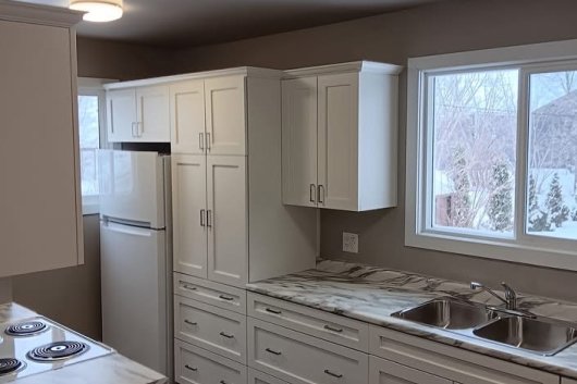 Completed kitchen renovation - Vanbee Construction